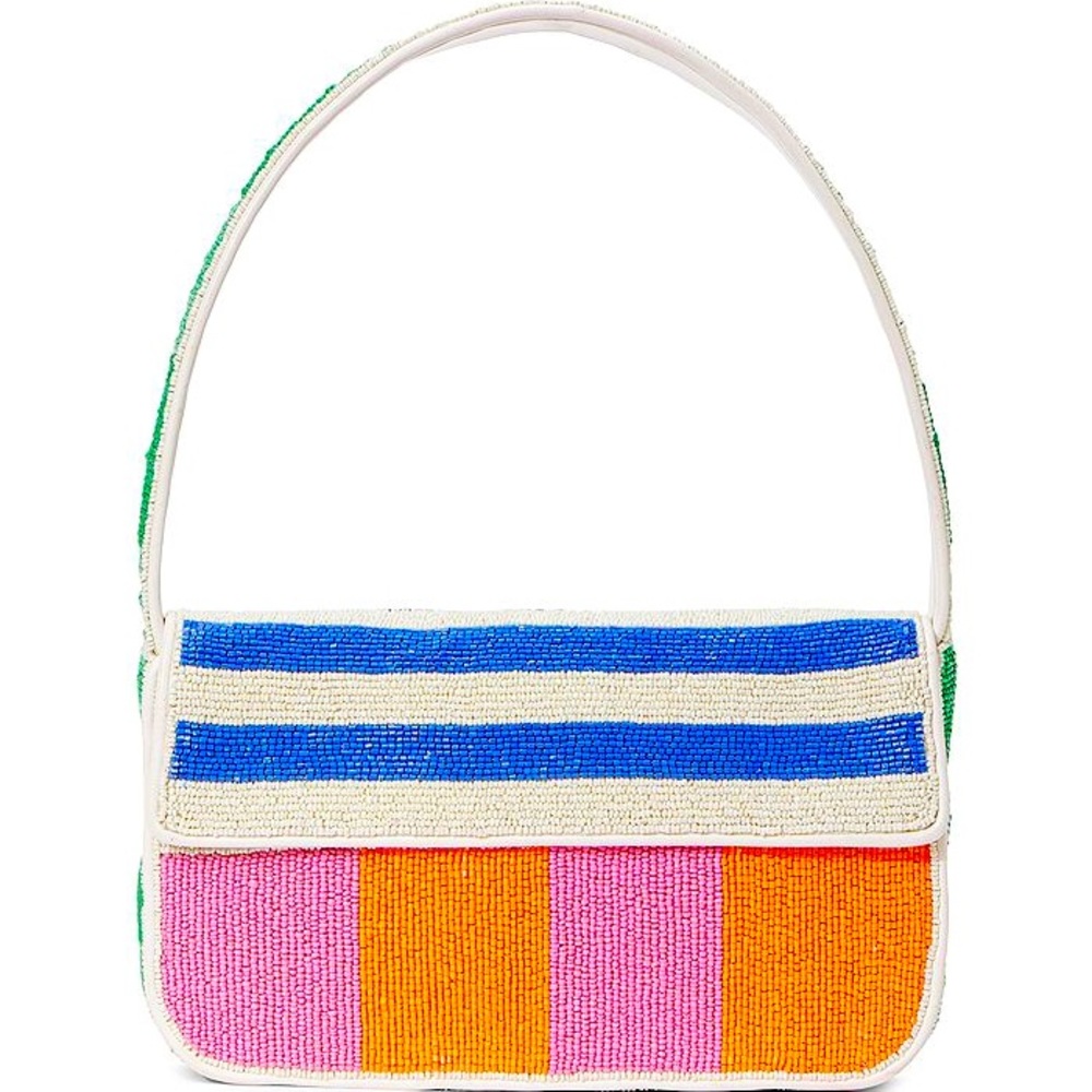 STAUD Beaded Tommy bag. NWT! Very popular!